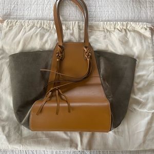Ulla Johnson Imogen large carryall - suede and leather bag